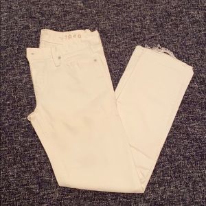 Gap 1969 white jeans